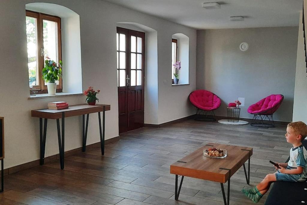Holiday Home For 8 People, Pool + Sea View Vilanija Exterior photo